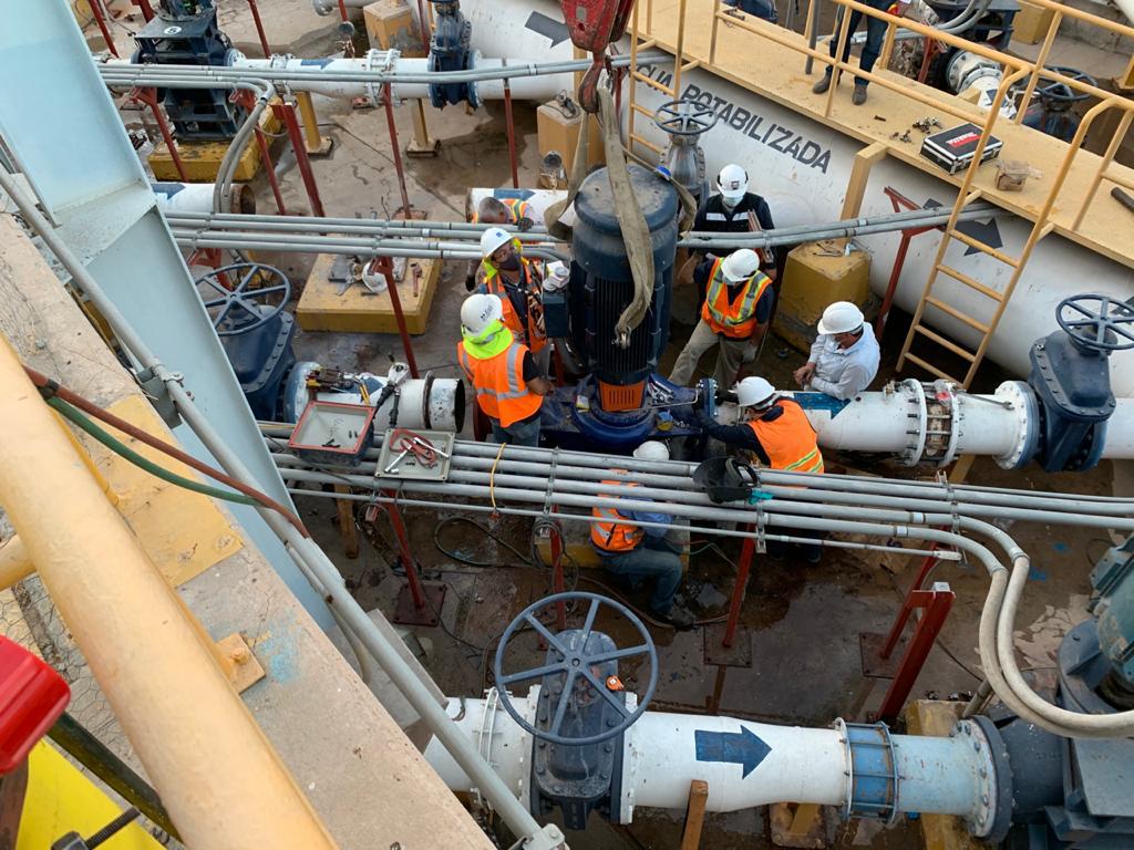 CESPM REALIZA TRABAJOS DE MANTENIMIENTO EN LA PLANTA No.3 UBICADA EN LA COLONIA XOCHIMILCO 