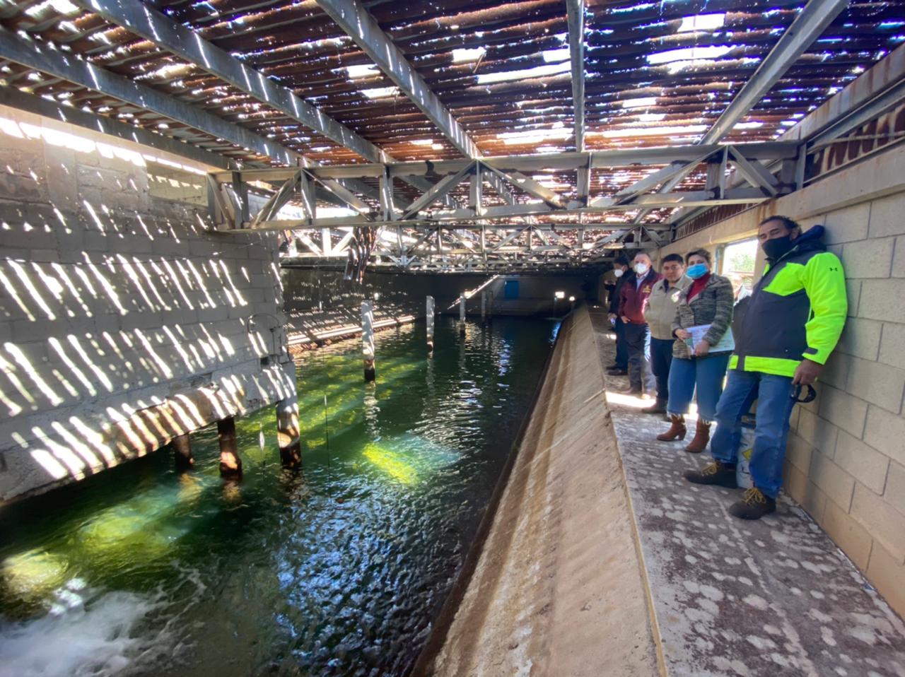 REALIZAN RECORRIDO POR LA PLANTA POTABILIZADORA DEL KILÓMETRO 57