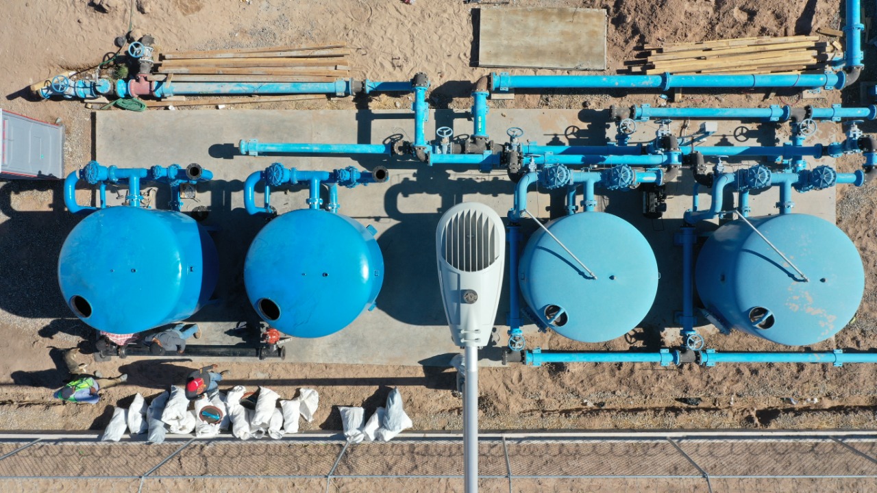 REPORTA PLANTA POTABILIZADORA DE EJIDO REPÚBLICA MEXICANA 48 POR CIENTO DE AVANCE