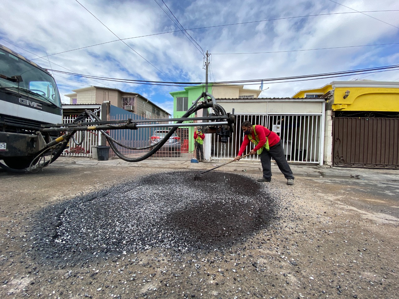 INICIA CESPM PROGRAMA ESPECIAL DE BACHEO EN MEXICALI