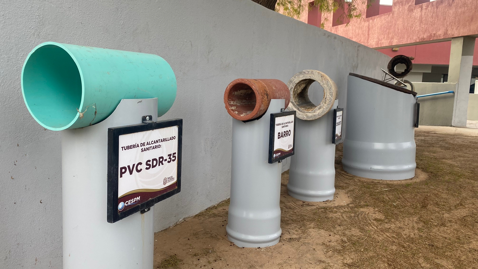 AVANZA CESPM EN CONSTRUCCIÓN DE ZONA DE CAPACITACIÓN SOBRE INFRAESTRUCTURA Y REDES DE AGUA POTABLE