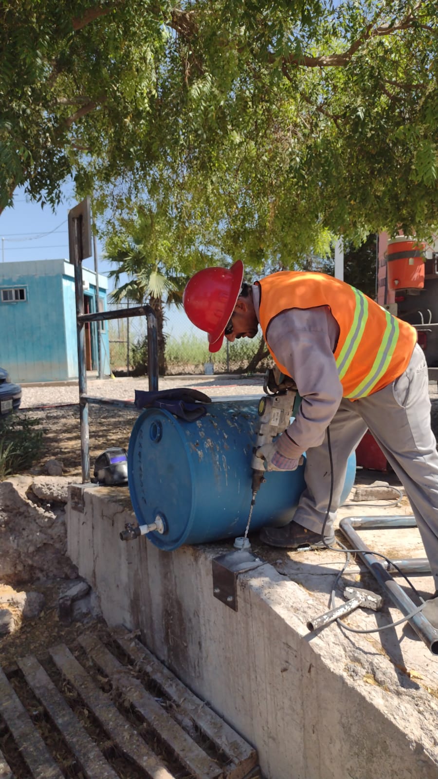 REFUERZA CESPM MEDIDAS DE SEGURIDAD EN INSTALACIONES DE AGUAS RESIDUALES 