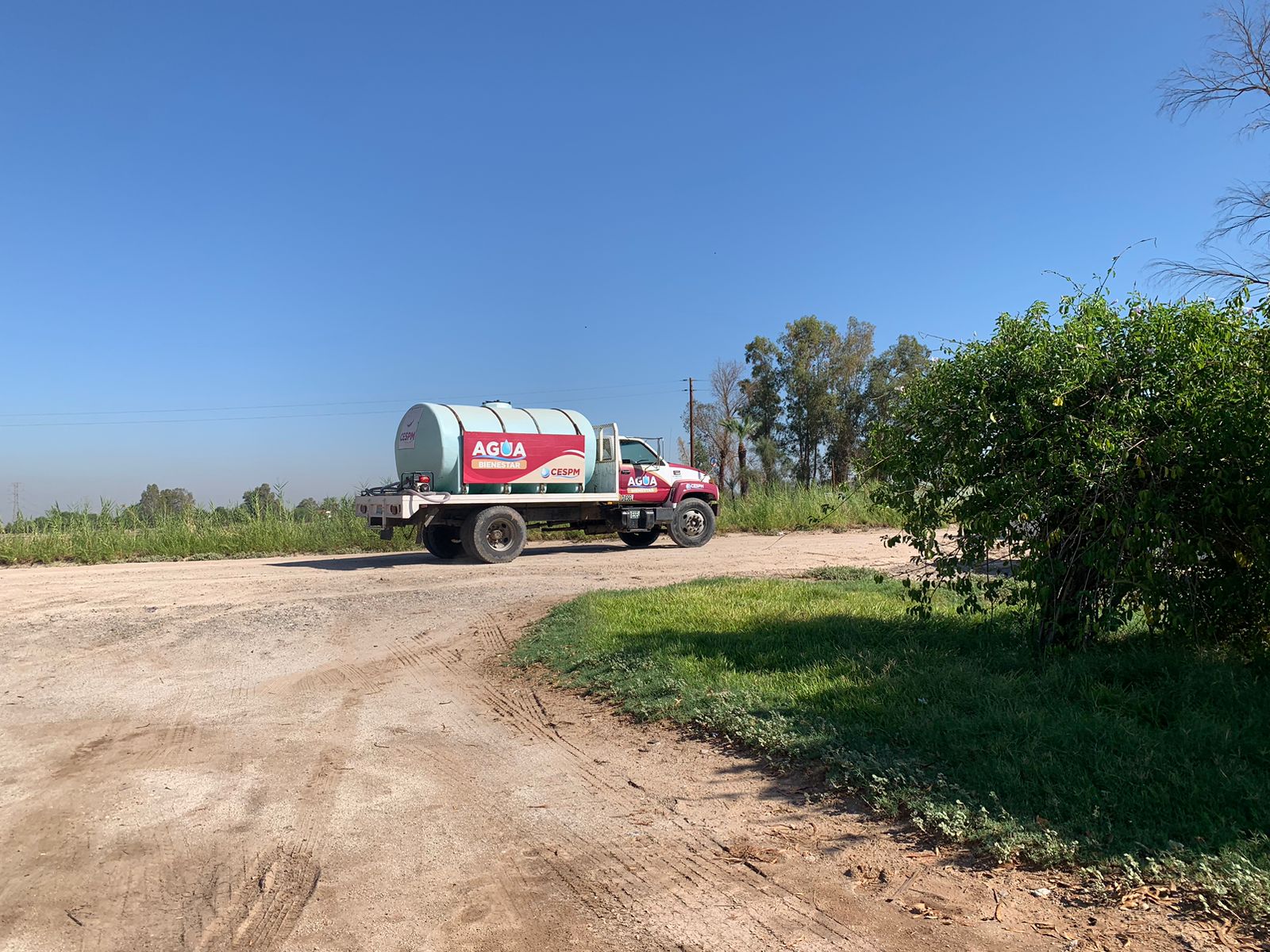GARANTIZA CESPM SUMINISTRO DE AGUA POTABLE A COMUNIDAD DEL EJIDO MIGUEL HIDALGO