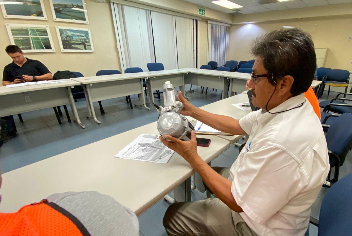 CAPACITA CESPM A SU PERSONAL EN EL USO DE VIDEOCÁMARA PARA INSPECCIÓN DE TUBERÍAS DE ALCANTARILLADO SANITARIO 