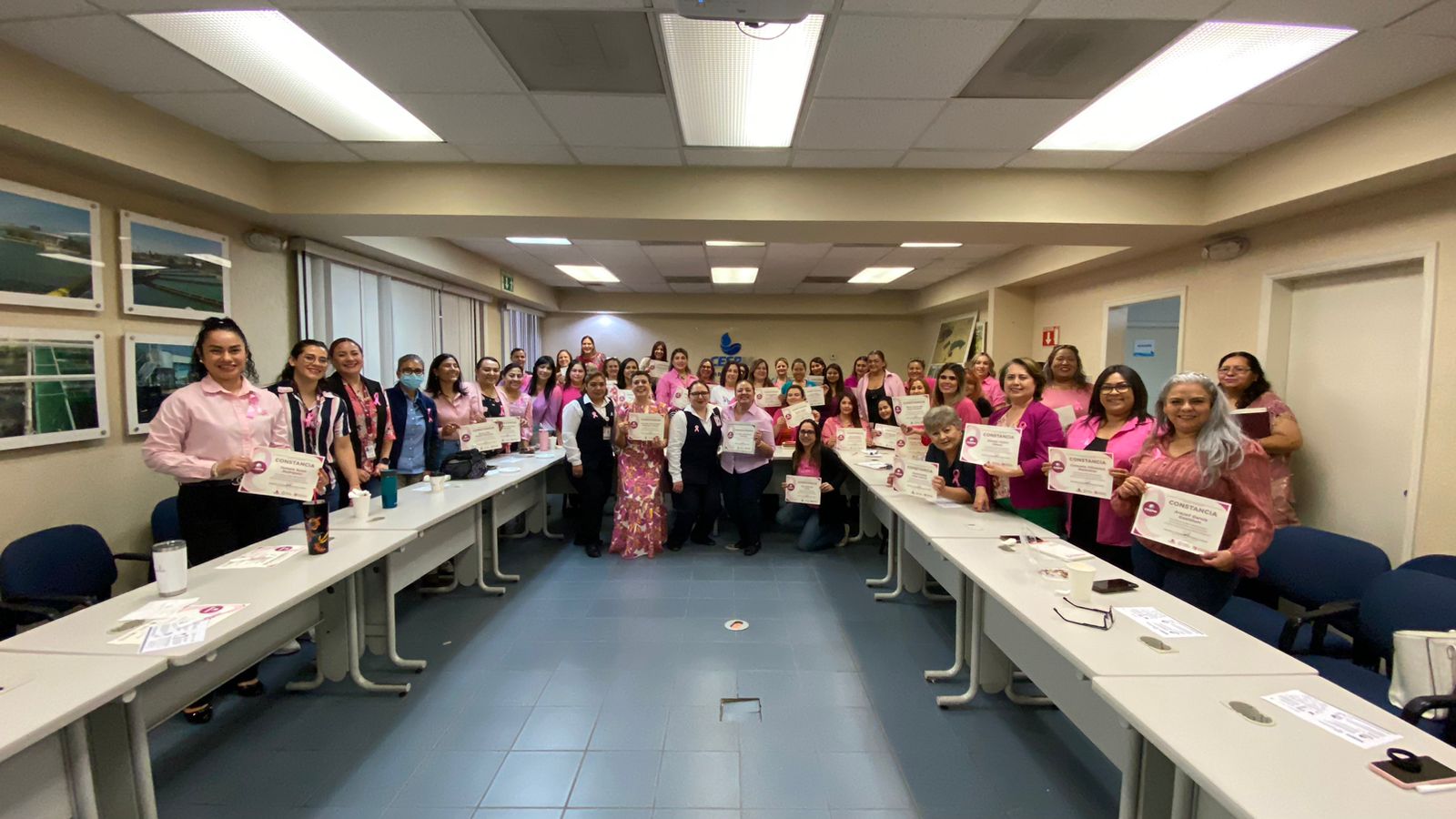 SE UNE CESPM A ACTIVIDADES DE CONCIENTIZACIÓN SOBRE EL CÁNCER DE MAMA 