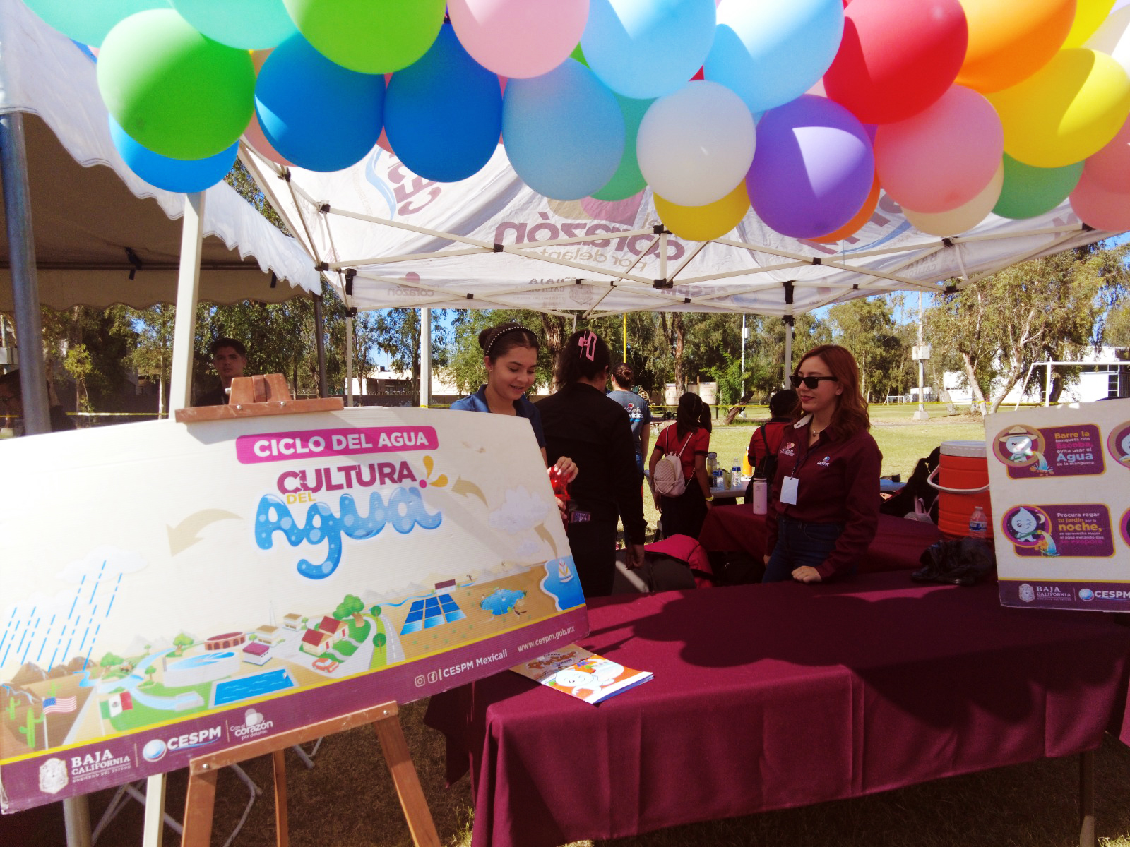 SE UNE CESPM A LA PRIMERA FERIA DE ALIMENTACIÓN DEL DIF EN MEXICALI