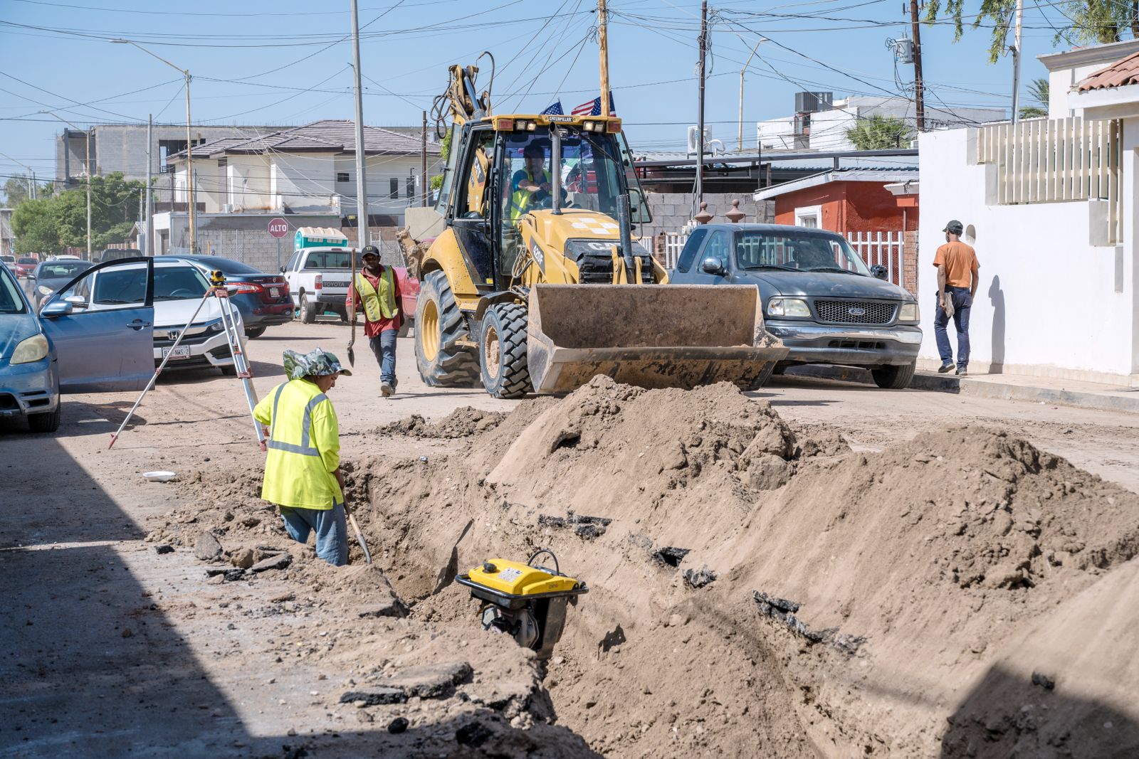 AVANZA CESPM EN LA REPOSICIÓN DE INFRAESTRUCTURA DE ALCANTARILLADO SANITARIO EN COLONIA PROHOGAR