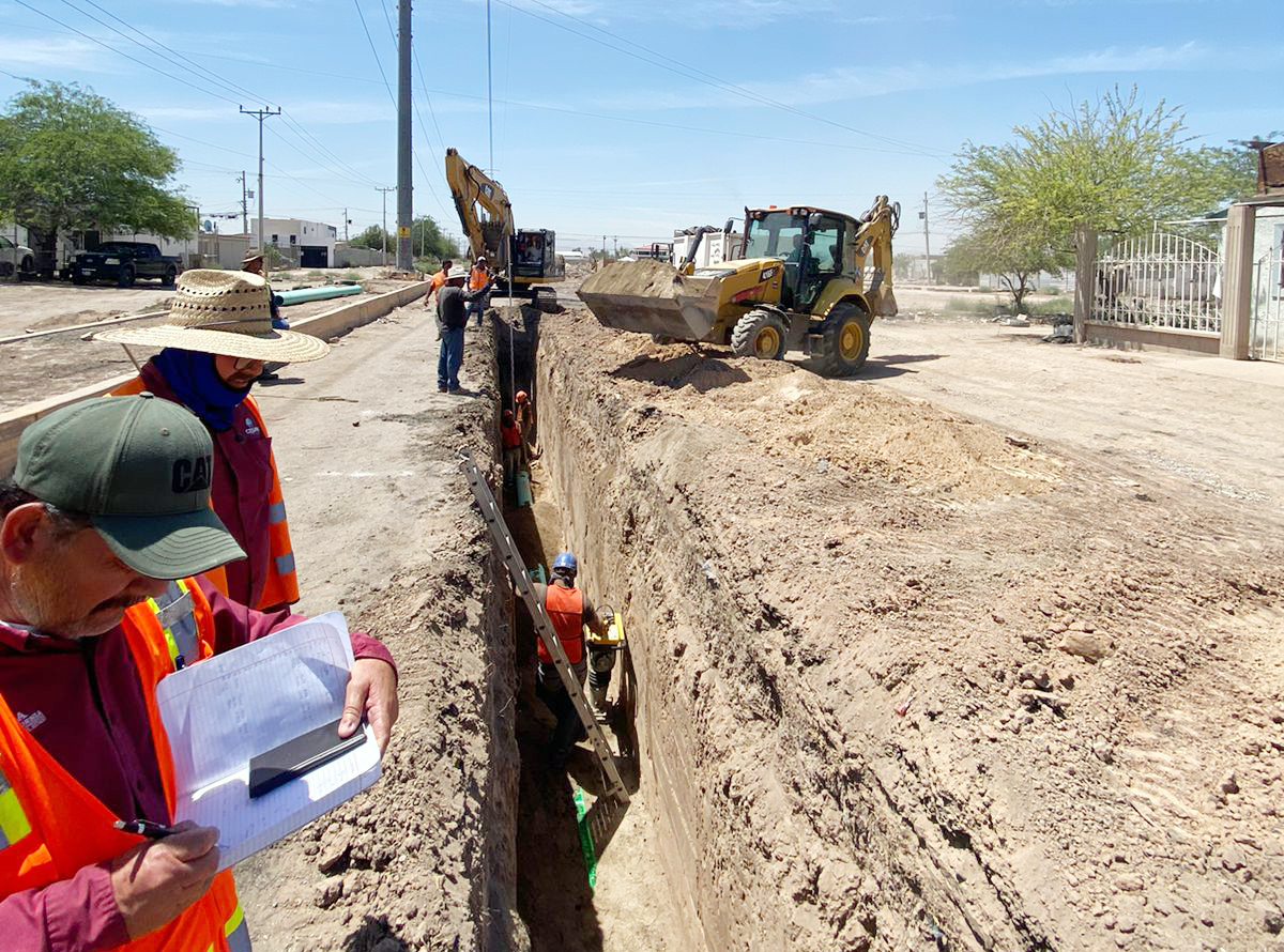 INICIA CESPM LA CONSTRUCCIÓN DE RED DE ALCANTARILLADO SANITARIO PARA LA COLONIA LAS MARGARITAS, 1.ª ETAPA 