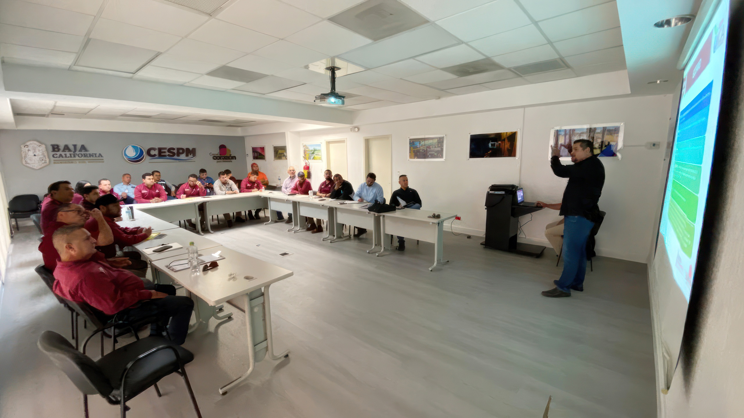 CESPM CAPACITA A SU PERSONAL EN CONTROL DE DESCARGAS RESPONSABLES  