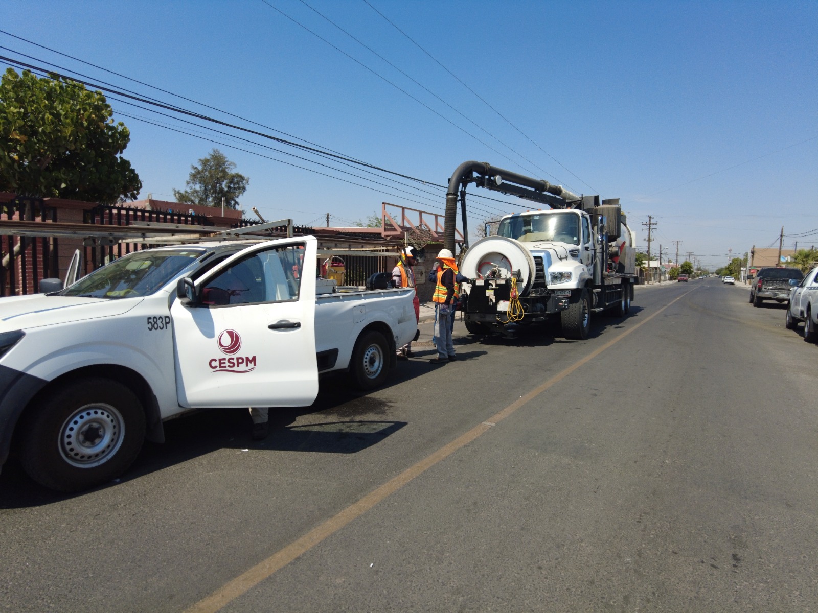 CESPM CONTINÚA CON JORNADAS DE DESAZOLVE EN MEXICALI 