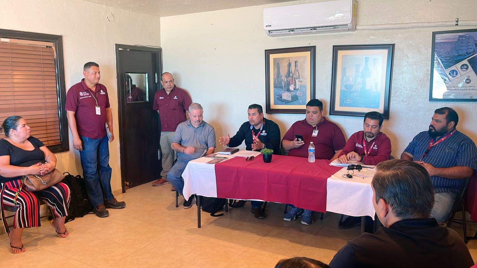 CESPM LLEVA A CABO REUNIÓN CON REPRESENTANTES DE CANIRAC Y COMERCIANTES DE SAN FELIPE 