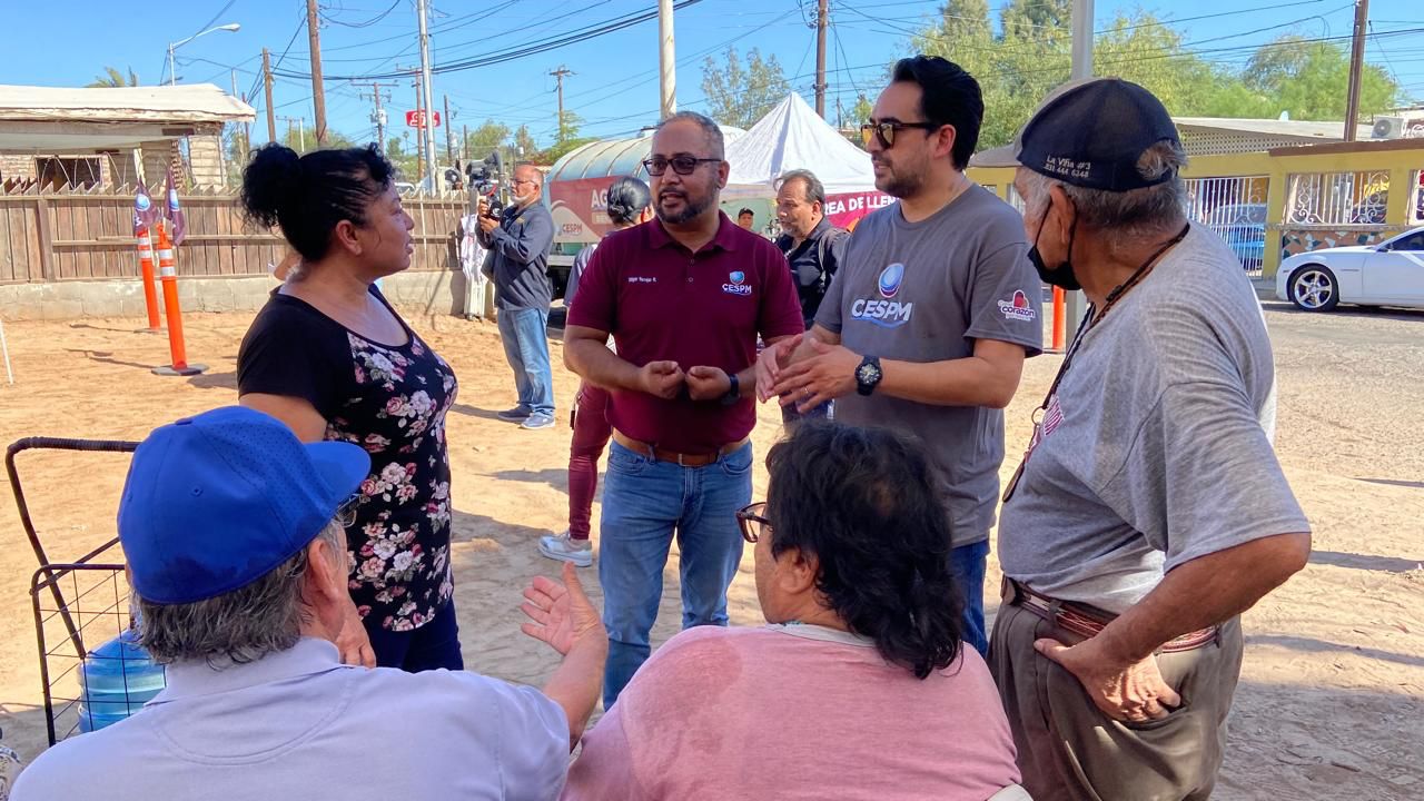 CESPM REFUERZA SU COMPROMISO SOCIAL EN LAS COLONIAS DE MEXICALI 