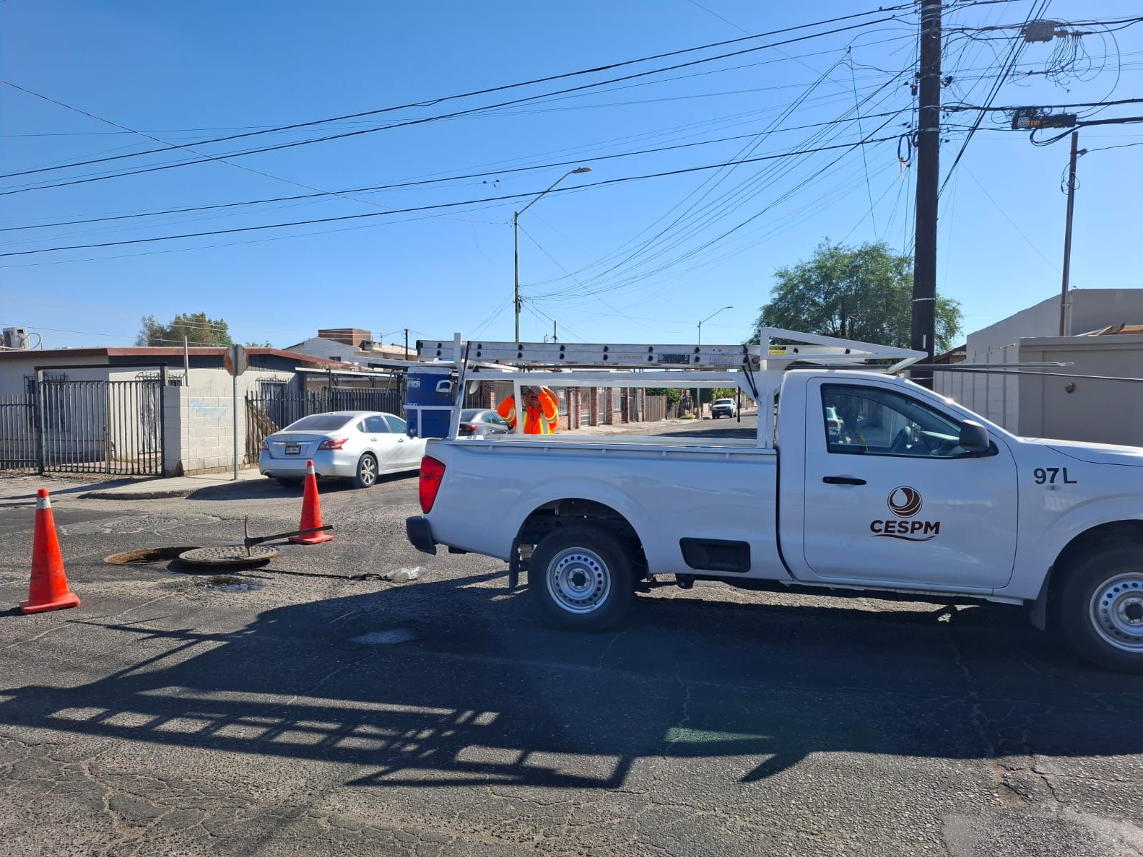 CESPM INTENSIFICA MANTENIMIENTO Y REPARACIONES EN DIVERSOS PUNTOS DE MEXICALI 