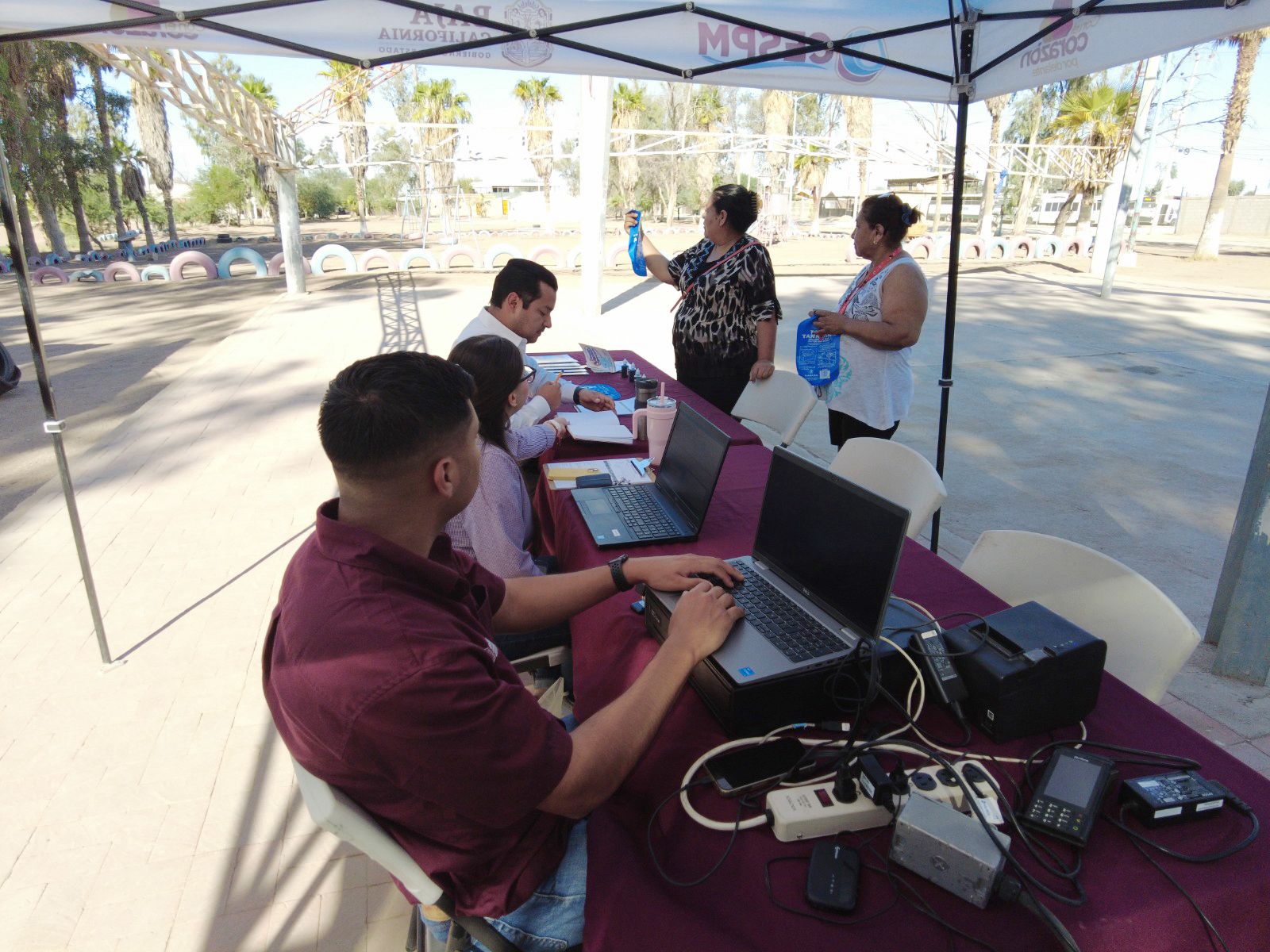 CESPM REALIZA MESA DE ATENCIÓN EN LA COLONIA BUGAMBILIAS 
