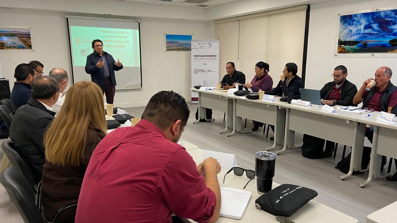 PERSONAL DE CESPM PARTICIPA EN CAPACITACIÓN PARA LA RECUPERACIÓN DE PÉRDIDAS FÍSICAS 