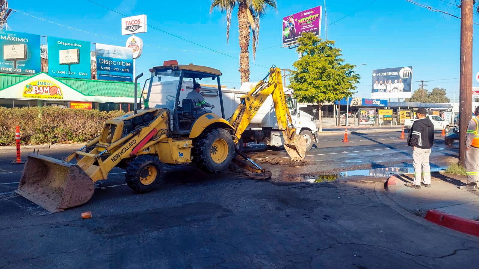 CESPM ATIENDE REPORTES DE AGUA POTABLE Y DRENAJE DURANTE EL FIN DE SEMANA  