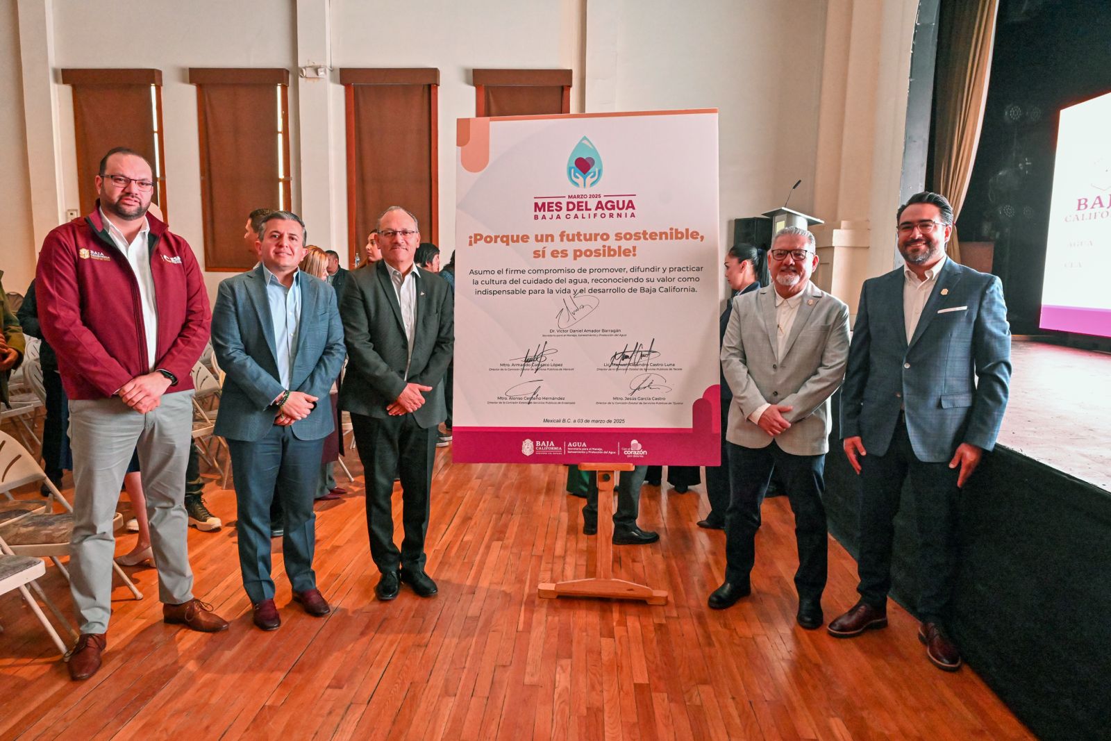 CESPM PARTICIPA EN EL ARRANQUE DE LAS ACTIVIDADES DEL MES DEL AGUA Y FIRMA COMPROMISO POR LA SUSTENTABILIDAD 