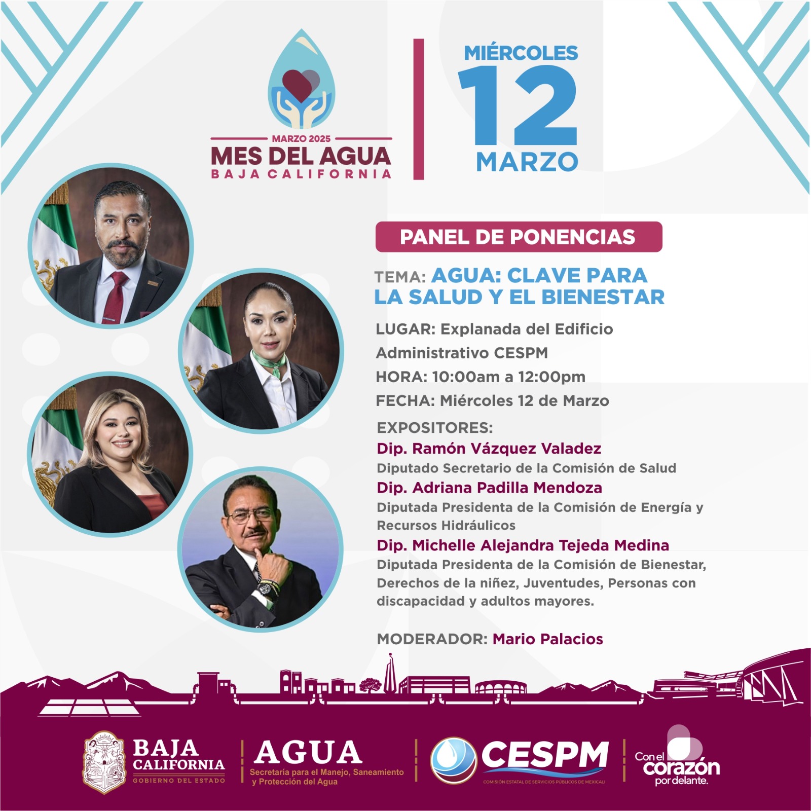CESPM CONTINÚA LAS ACTIVIDADES DEL MES DEL AGUA CON CONFERENCIAS Y VISITAS GUIADAS 