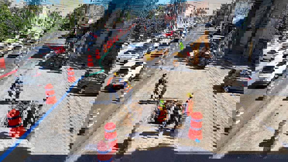 CESPM REPONE CINCO POZOS DE VISITA EN LA PRIMERA SECCIÓN PARA FORTALECER EL ALCANTARILLADO SANITARIO