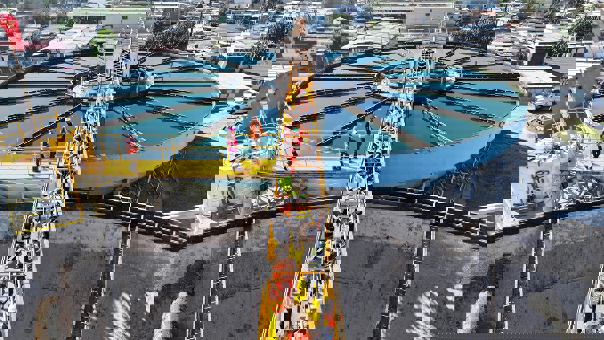 ESTUDIANTES DE INGENIERÍA Y ARQUITECTURA VISITAN PLANTA POTABILIZADORA DE CESPM DURANTE EL MES DEL AGUA 2026