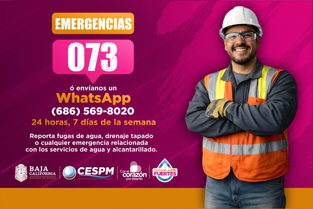 CESPM REFUERZA ATENCIÓN INMEDIATA CON EL 073 Y CANALES DIGITALES DISPONIBLES TODOS LOS DÍAS DEL AÑO