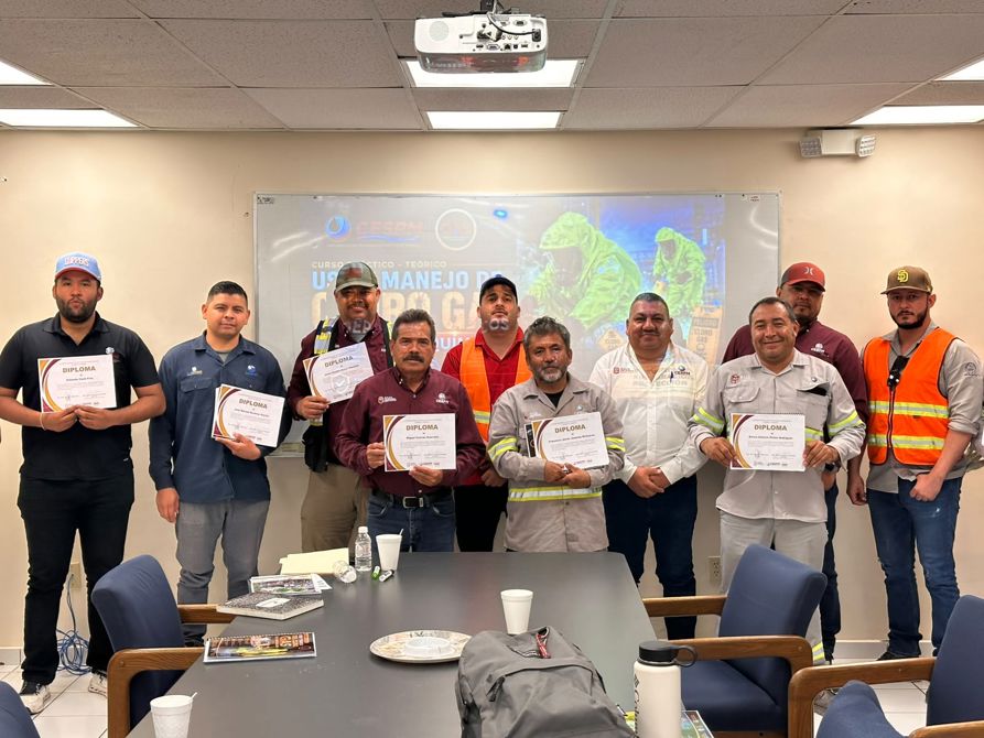 CESPM FORTALECE LA SEGURIDAD OPERATIVA CON CAPACITACIÓN ESPECIALIZADA EN MANEJO DE CLORO GAS