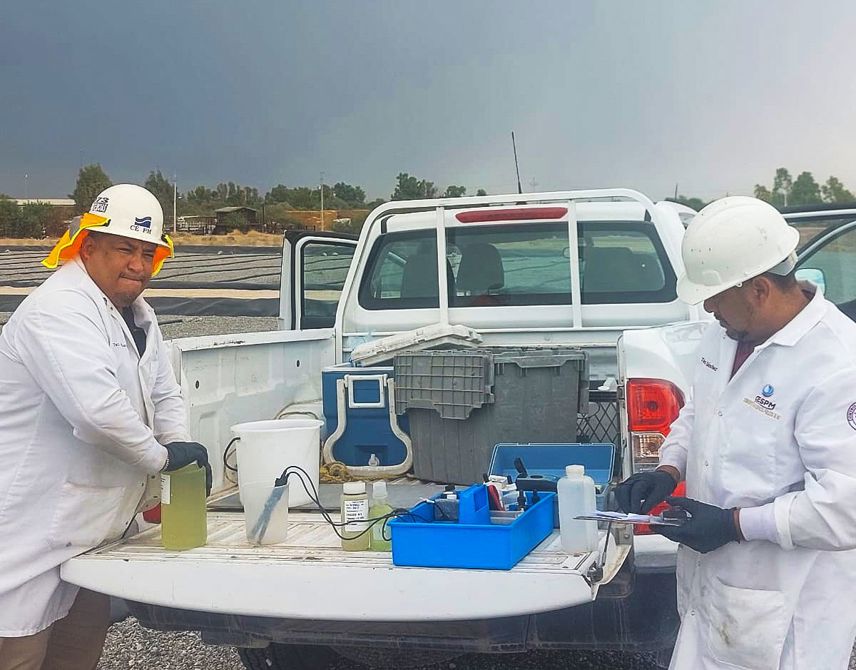 CESPM LLEVA A CABO EVALUACIÓN INICIAL DE HUMEDAL EN LA PTAR KM 43